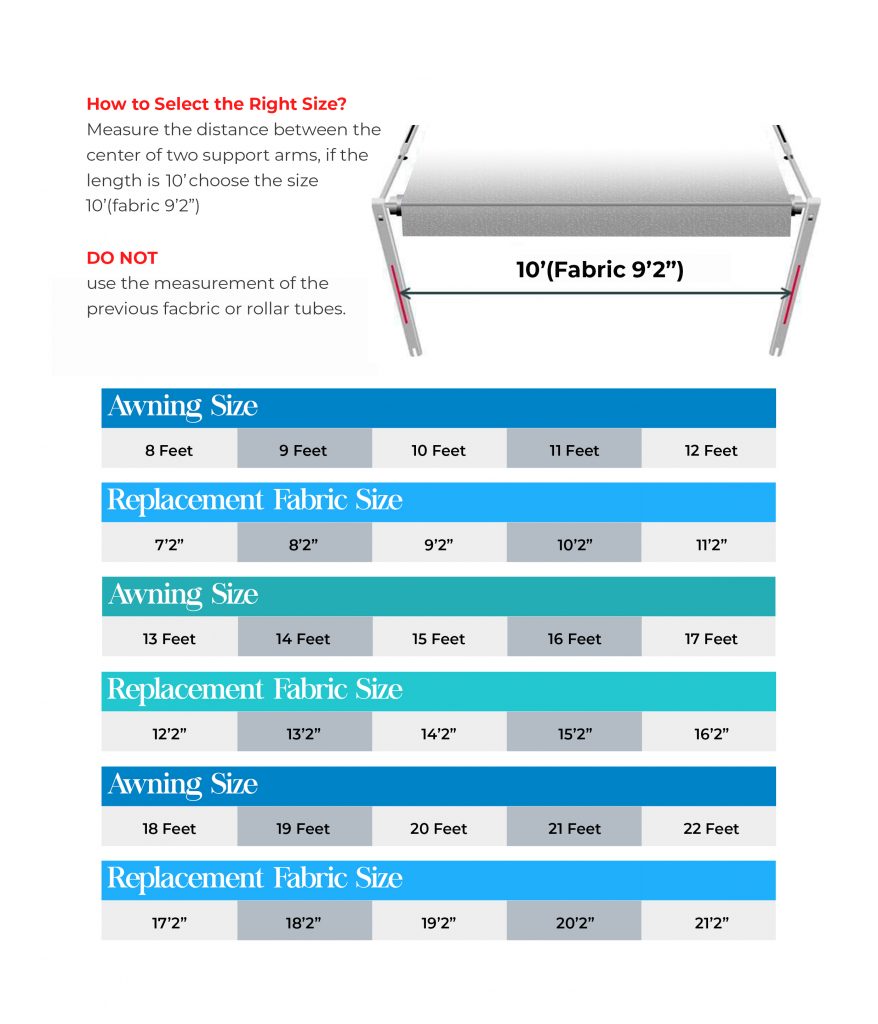 Grey Fade - RV Patio Awning Fabric - Sunwave Products